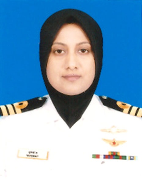 Commander Nusrat Jahan, (L), psc, BN